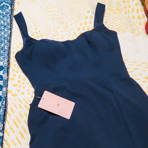 BHLDN Ana Crepe Midi Dress, size 8, NWT - Picture 5 of 5